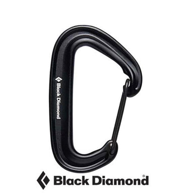 Black Diamond Miniwire Carabiner Black