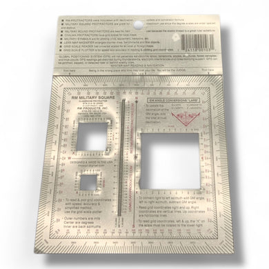 Military Square Protractor