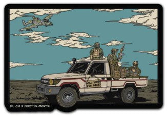 Phaseline Co. Will Work For Beer Sticker