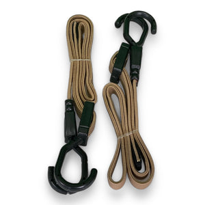 Tac Flat Adjustable Bungee Cord with Steel Core Hook