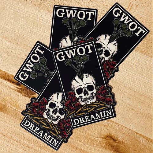 Direct Action Apparel GWOT Dreaming Sticker