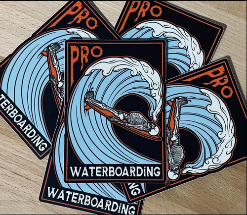 Direct Action Apparel Waterboarding Sticker